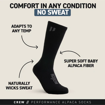 Alpaca Crew Socks